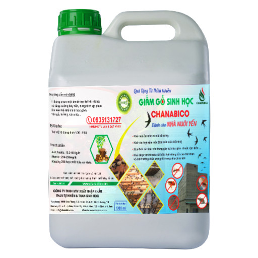 CHANABICO Wood Vinegar- giấm gỗ sinh học Trừ Nấm Bệnh